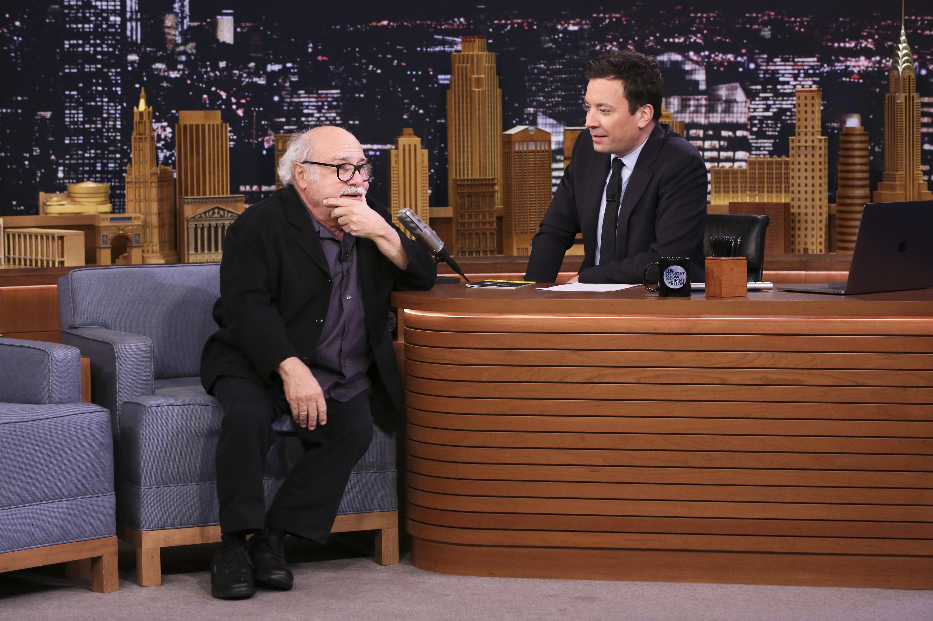 Danny Devito Coming Out Of A Couch